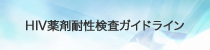 「HIV薬剤耐性検査ガイドライン」ページへ移動
